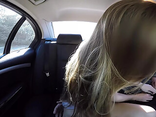 Backseat Titfuck Surprise - Scene 4