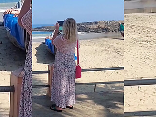 Amateur Blonde Mature Wife Enjoys Sex After Walking