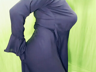 Dirty audio of Indian burqa-clad couple having sex with housewife