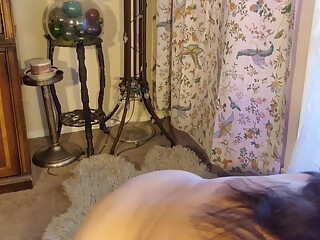 71 Years Old Masturbating My Hairy Pussy