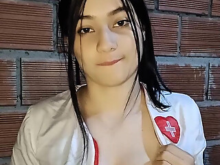 Beautiful girl playing with her pussy masturbate