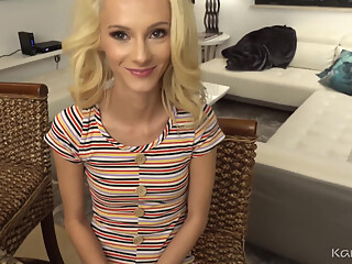 Tiny Blonde Needs Training