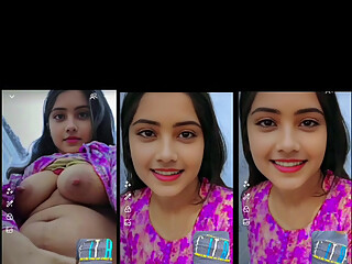 Desi cute Aunty Video call sex chat, fingerings on video call
