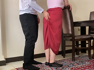 My iranian milf Neighbor invited me to her house
