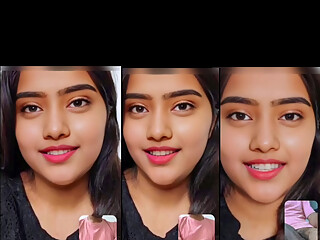 Beautiful Girl sex chating with her husband's friends on video call
