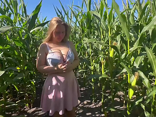 Unallowed Anal Adventure in a Cornfield - Too Sweet to Stay Good!