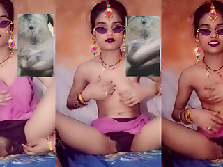 Jija sali video call sex showing boobs and Rosy pussy, tight pussy XXX video