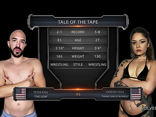 Vanessa Vega vs Peter King - Ring Veteran Vanessa Tries To Seduce Her Way to Victory