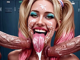 AI DUNGEON SLUTS VIDEO COMPILATION 31 - CHEERLEADER SLUT ELLIE PART 4