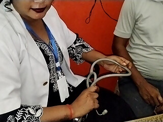 Seeing the sexy doctor, the boy's mood became and both of them had sex