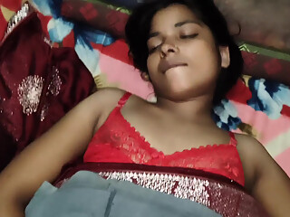 Indian village cute girlfriend bedroom Fuck in hindi video