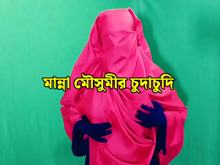 Bangladeshi beautiful housewife spending the night with neighbor and having sex