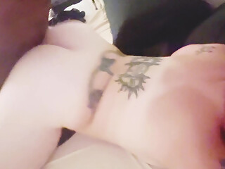 She shows bbc that white girl's can fuck too