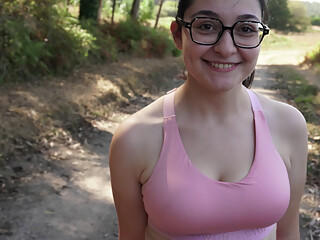 SPORT, an UNEXPECTED ENCOUNTER... and WILD SEX in the FOREST!