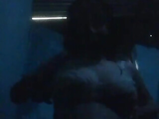 My Czn Changing Dress in Washroom After Shower