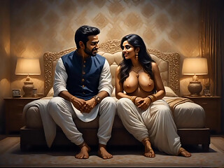 Stepmom share bed with stepson