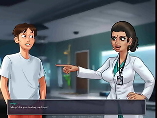 Summertime saga: sexy Indian desi doctor ep 165