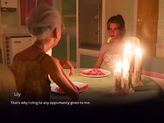 Village Slut Transformation 5 Lilly Masturbated and Got Caught.