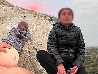 I invited my best friend's girlfriend to go for a walk on Scream Mountain.