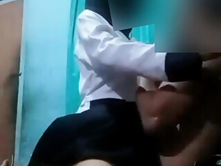 A beautiful health worker fucks with sir. Kades