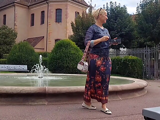 Amateur Blonde Mature Wife Enjoys Sex After Walk