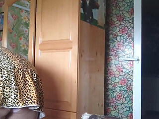Three times cathed stepson watching at his stepmom