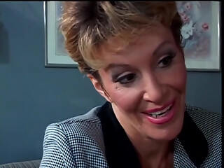 The Neighbor's Daughter Happened to Be at the House of a Lesbian MILF Hungry for Young Pussy!