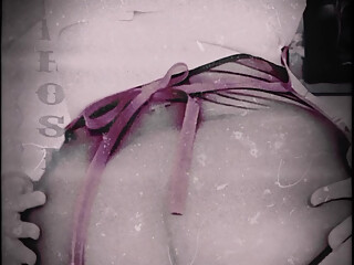 Mistress Dana's Vintage Hollywood Tease: Transparent Panties in Black-and-White Glamour