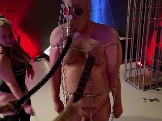 Tied up breathless