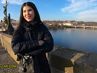 Pregnant stepdaughter takes out her competition on Christmas! Jennifer Mendez part 1 of 2