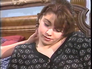 Threesome love in the bedroom