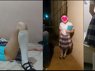 with a first-time Mexican schoolgirl, a student at a technical school in Sinaloa