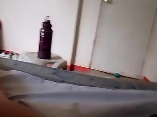 Flood of sperm in her ass