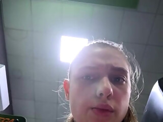 A sweaty Latina gets fucked hard after workout