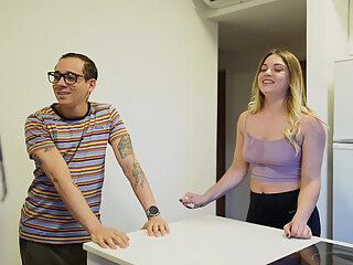 Double CREAMPIE two hotties after the Gym FOURSOME with Keilabassi77 & Sara Latina