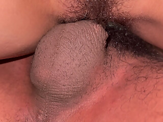 Beautiful hippie with a hairy pussy getting doggy-styled, she loves my big hard cock and I love her beautiful ass