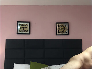 I penetrate my hot girlfriend's pussy.