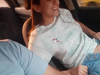 I hitchhike and squirt at myself before I get home.