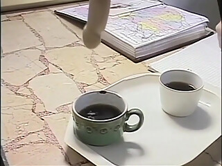 Huge cock sucking pussy fucking...bisexual threesome