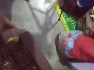 Dogy style romantic Desi aunty