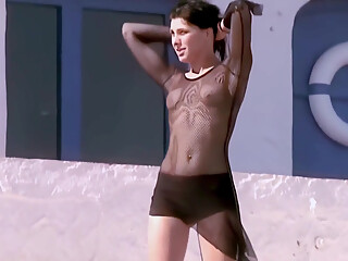 Barbara-nux Hot Young Brunette Barbara Nux Removing Clothes