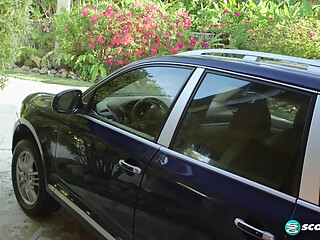 Demmy Blaze & Daria: car wash fantasy