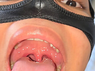 Pissing and Making My Pregnant Slave Drink Cum Through Her Nose