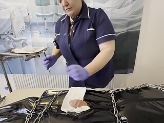 Part 2:- Matron Satana and Gimp R bound in medical room.