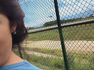 Finger Fucked in Outdoor and Almost Caught