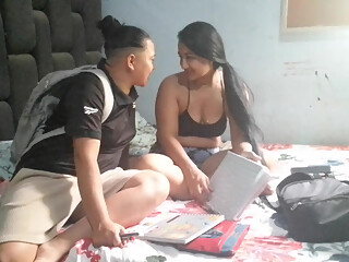 I feel bored, I'll call the neighbor who's really fucking