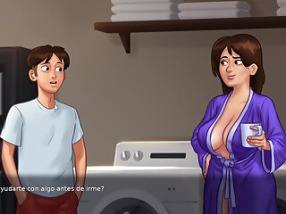 MY STEPMOM GETS ME MASTURBATING IN HER UNDERWEAR - Summertime Saga