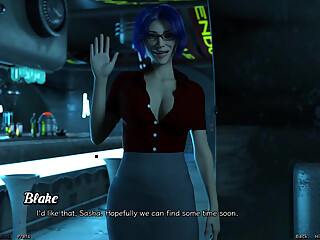 Stranded In Space: tits flashing. Ep.15,16