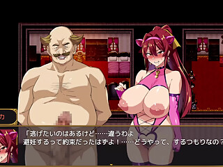 Big Breasts Party NTR hentai cosplay piggy costume arika cosplay fuck hard dildo big tits cheating wife anal cum swallow fuck