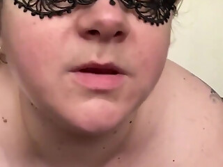 Bbwbootyful pleasing my fat pussy with sex toys cumming hard